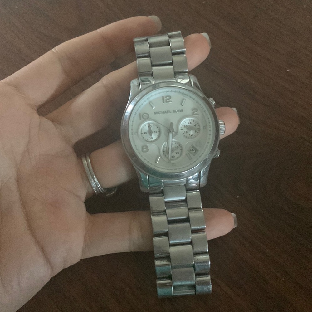 Michael Kors silver watch